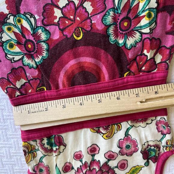 Desigual Girls Size 3/4 Pink White Floral Printed Sleeveless A Line Dress - Picture 11 of 13